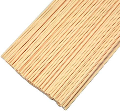 100Pcs Fibre Diffuser Replacement Sticks Beige 10 Inch 3mm