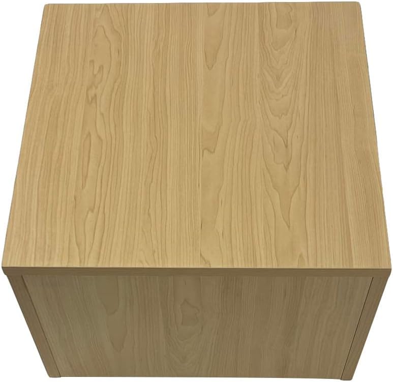 Prolinemax Maple Pedestal Cube Display Stand Collectible