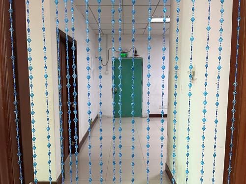 ZiDeTang Acrylic Maple Leaf Beaded Curtain Panel