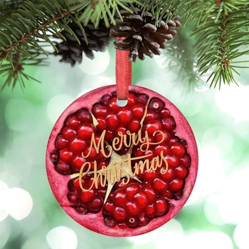 Pomegranate Christmas Tree Ornaments 3 Inch