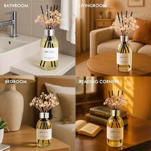 CLESH Reed Diffuser Set for Home Fragrance
