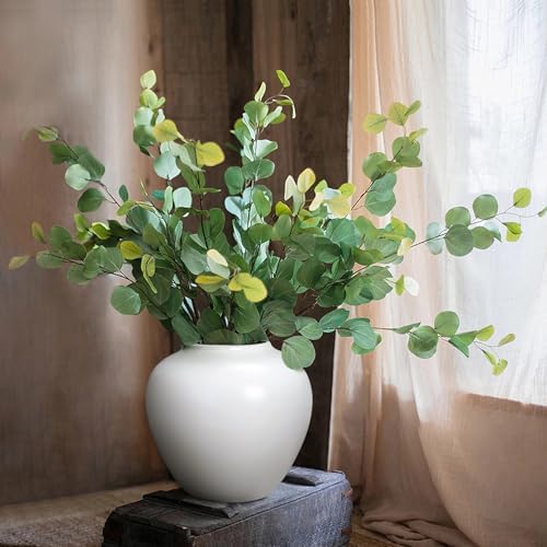 GeLive Waterproof Ceramic Vase for Flowers and Decor