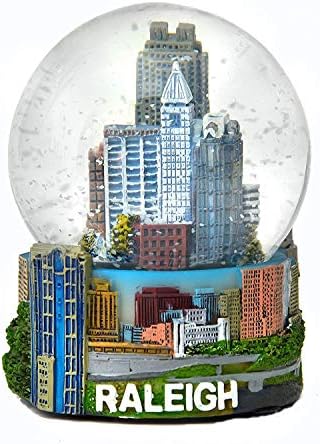 Raleigh North Carolina Snow Globe - 65mm Great Gift