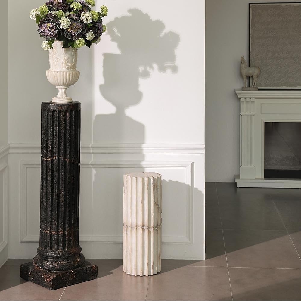 Greek Column Middle Ancient Style Resin Roman Pillar Ornament
