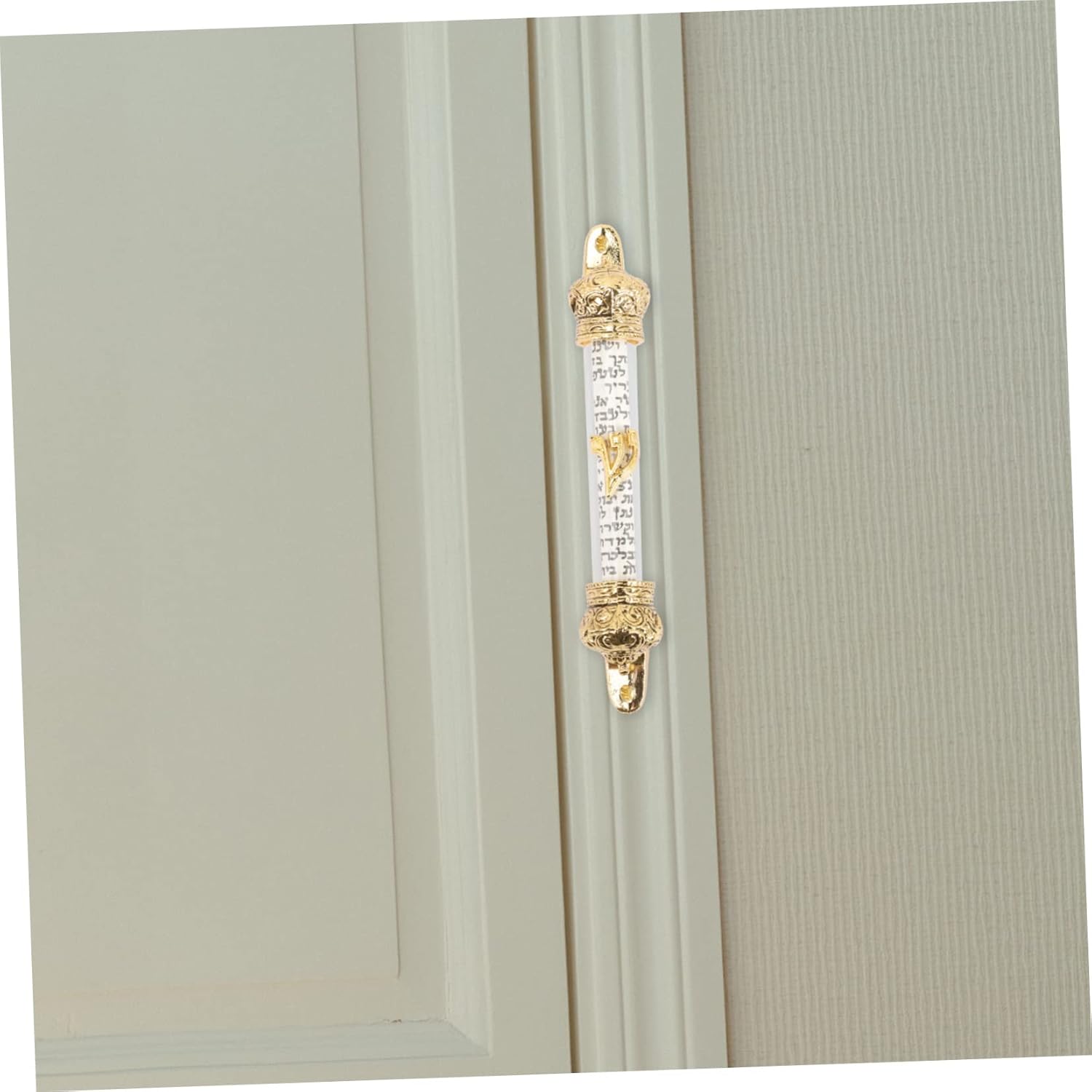 Metal Mezuzah Door Decor Religious Design