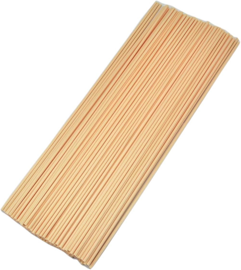 100Pcs Fibre Diffuser Replacement Sticks Beige 10 Inch 3mm