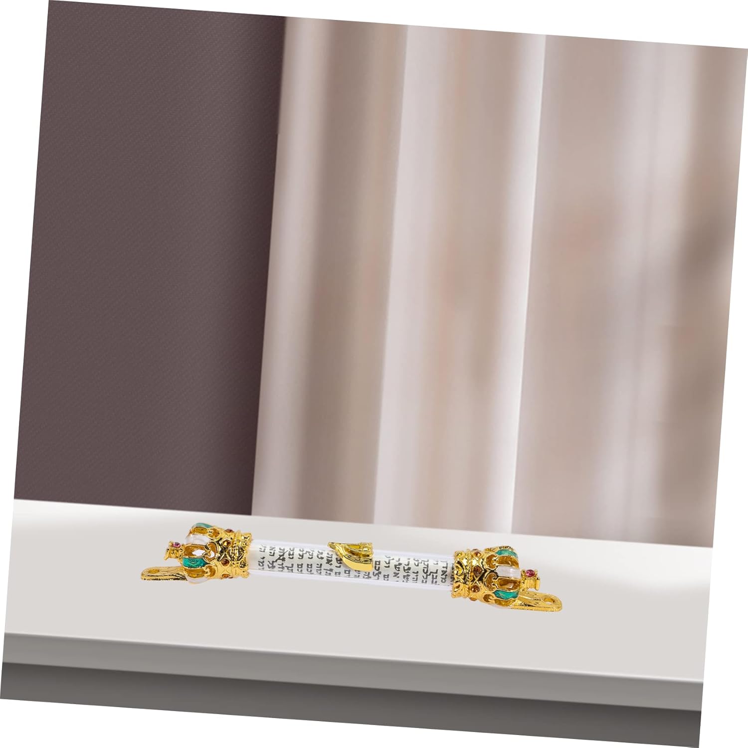 RORPOIR Decorative Metal Mezuzah Door Blessing