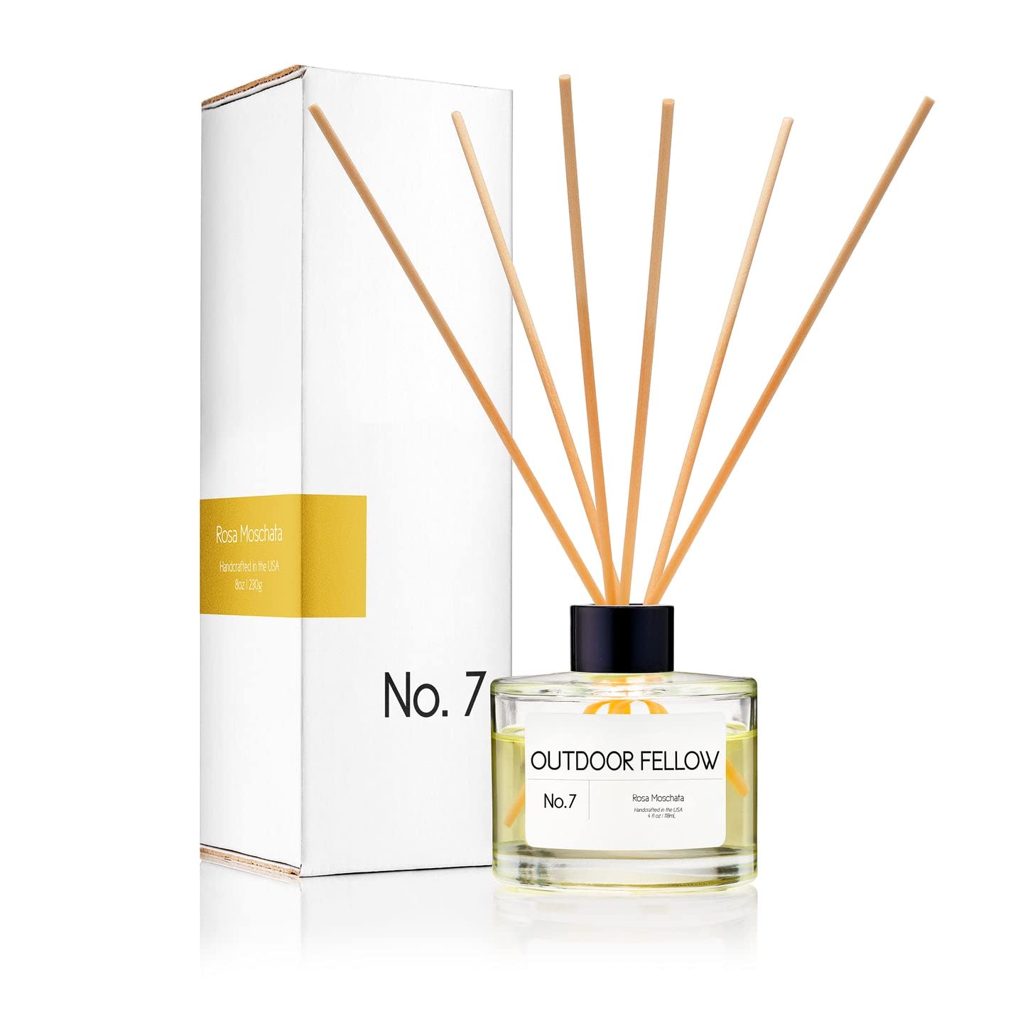 Rosa Moschata Musk Rose Reed Diffuser Set
