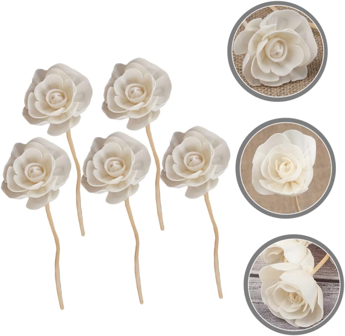 5pcs Rattan Diffuser Sticks for Home Fragrance