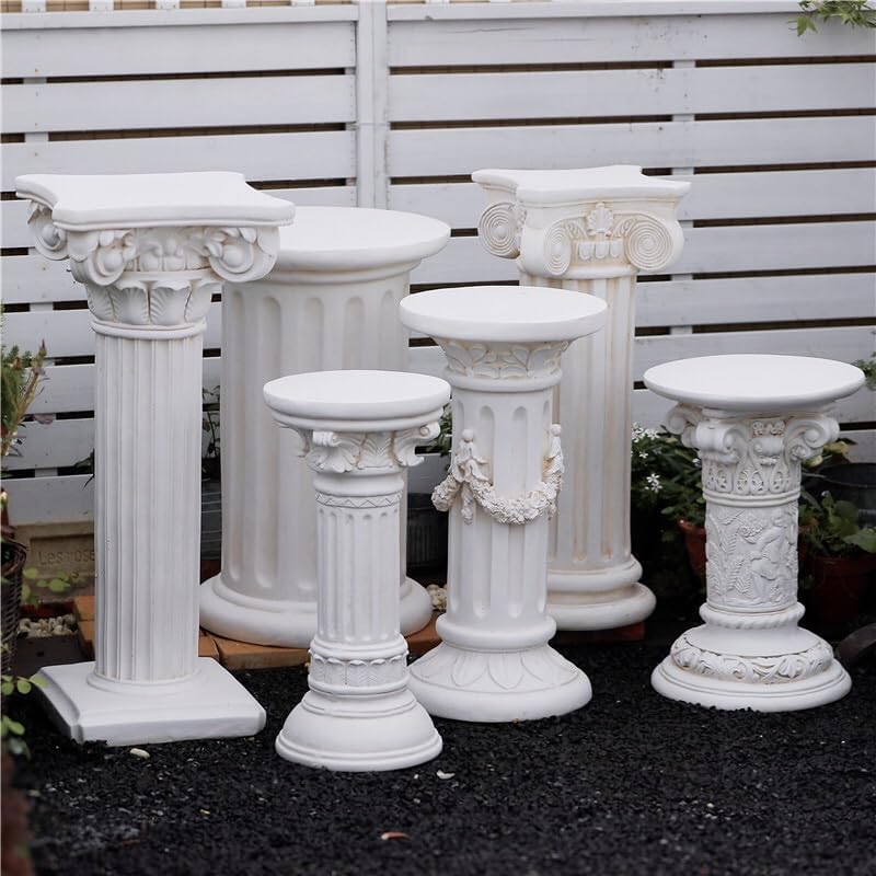 Greek Column Roman Pillar Statues Magnesium Pedestal Stand