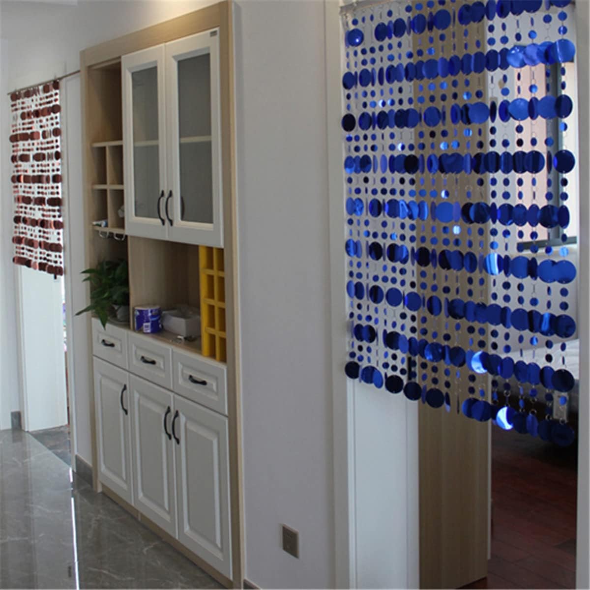 ECYC Ltd Sequin Beaded Curtain String for Doors and Windows