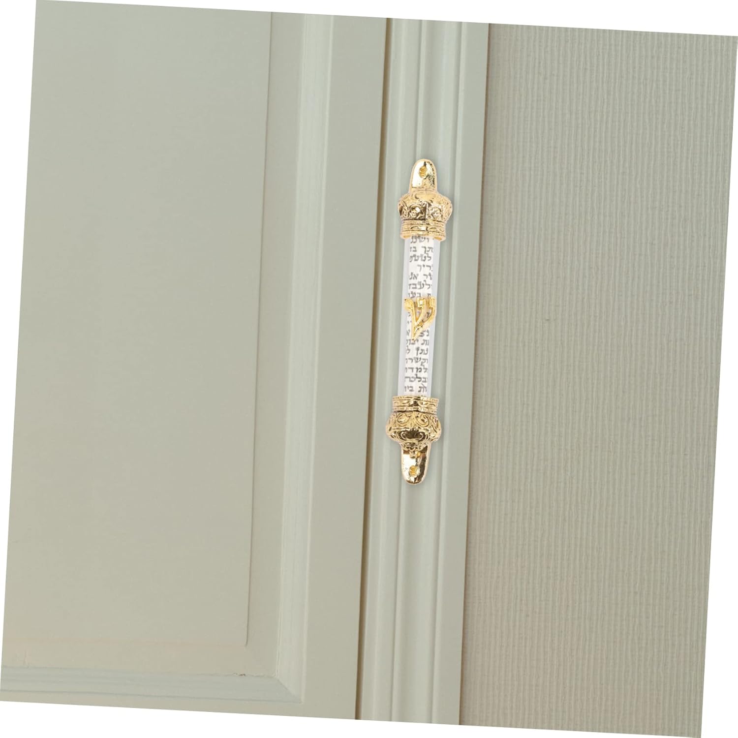 Antique Design Metal Mezuzah Door Decor