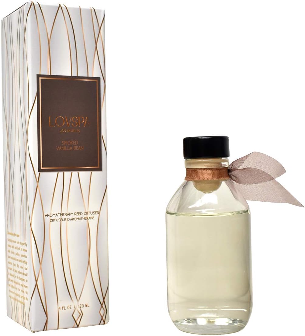LOVSPA Smoked Vanilla Reed Diffuser Set