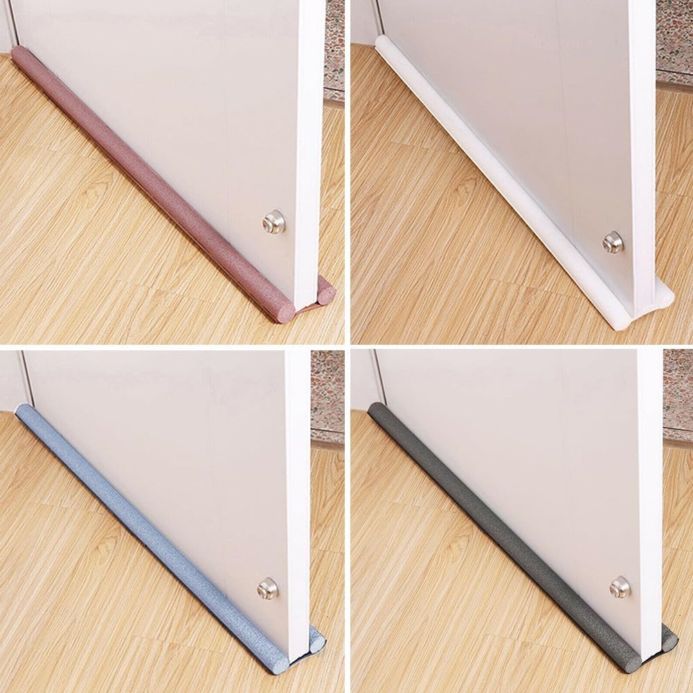 Cloudpower Large Door Draft Stopper 93x10cm Black