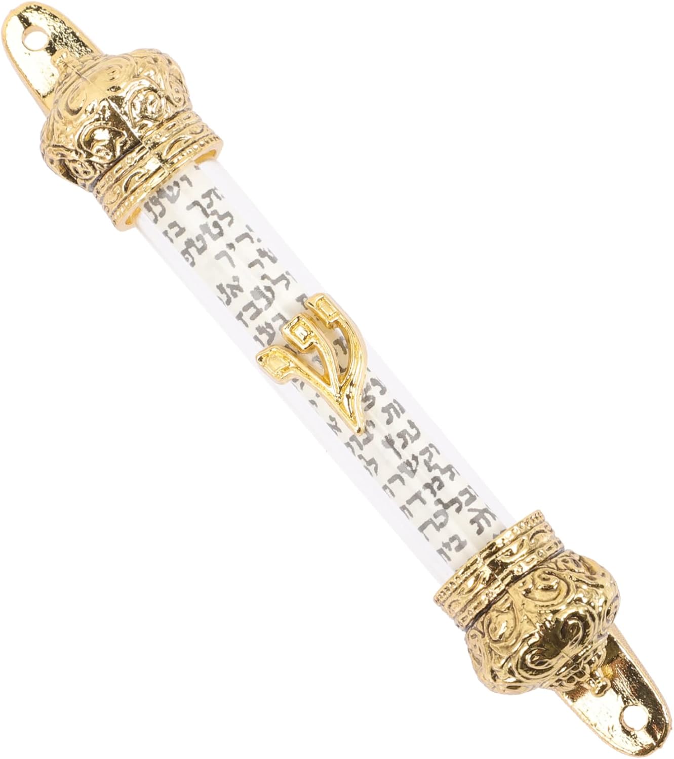 Antique Design Metal Mezuzah Door Decor