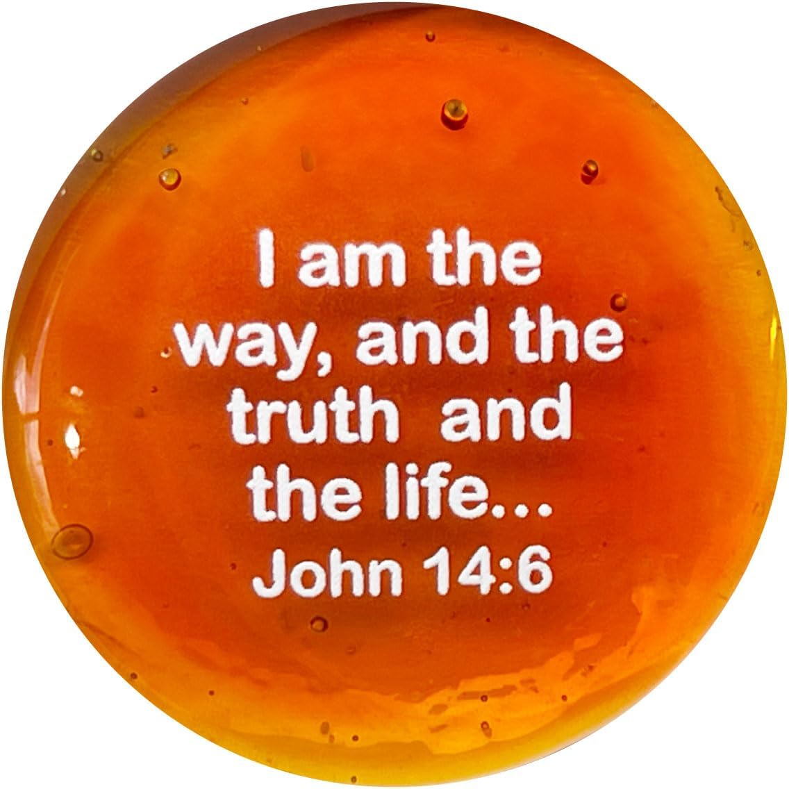 Lifeforce Glass Scripture Stones Bible Verses Set IV