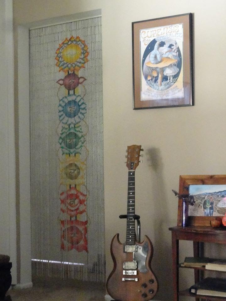 Beaded Curtain with 125 Strings and 4000 Beads