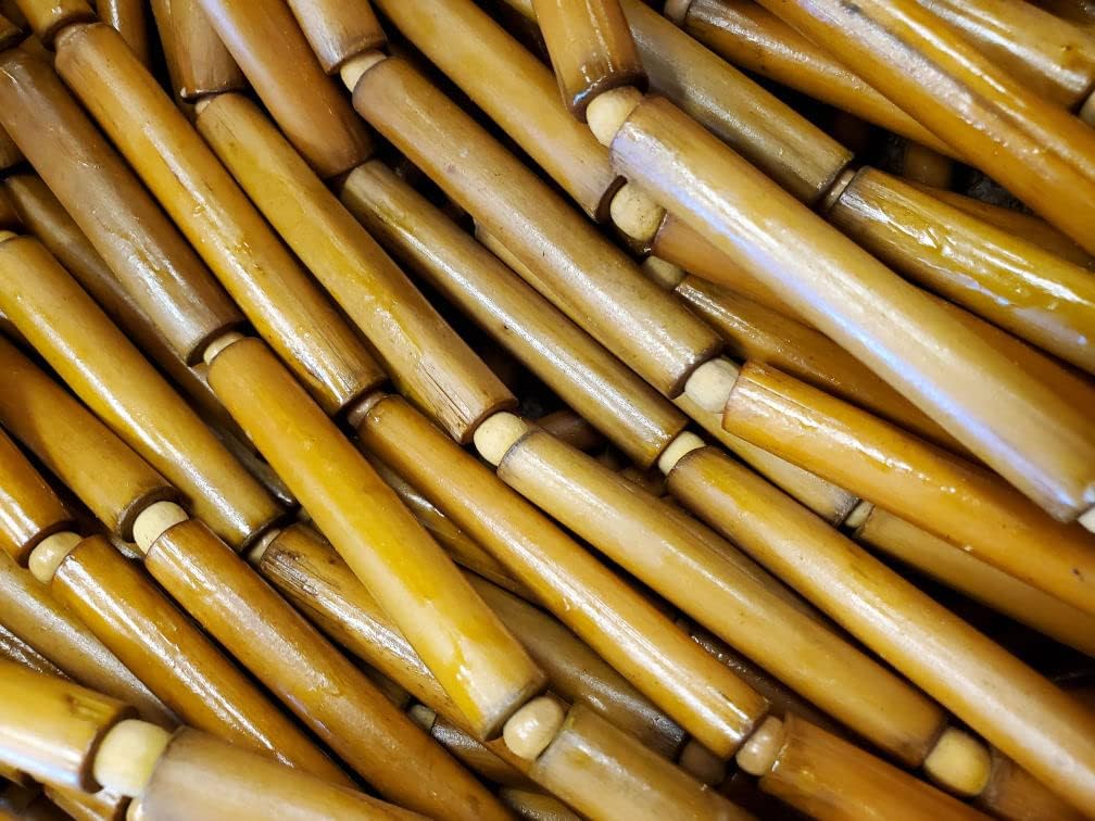 Real Bamboo Beaded Curtain - Commercial Grade