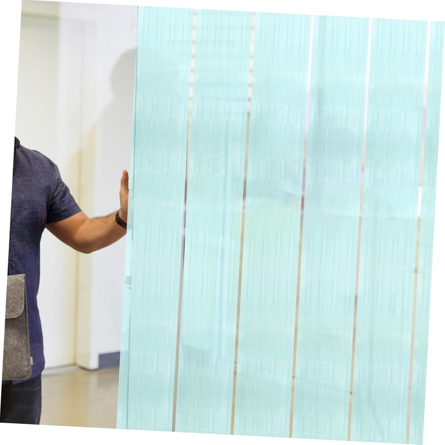 ULTECHNOVO PVC Door Curtains Panel Windproof Insulated Room Divider