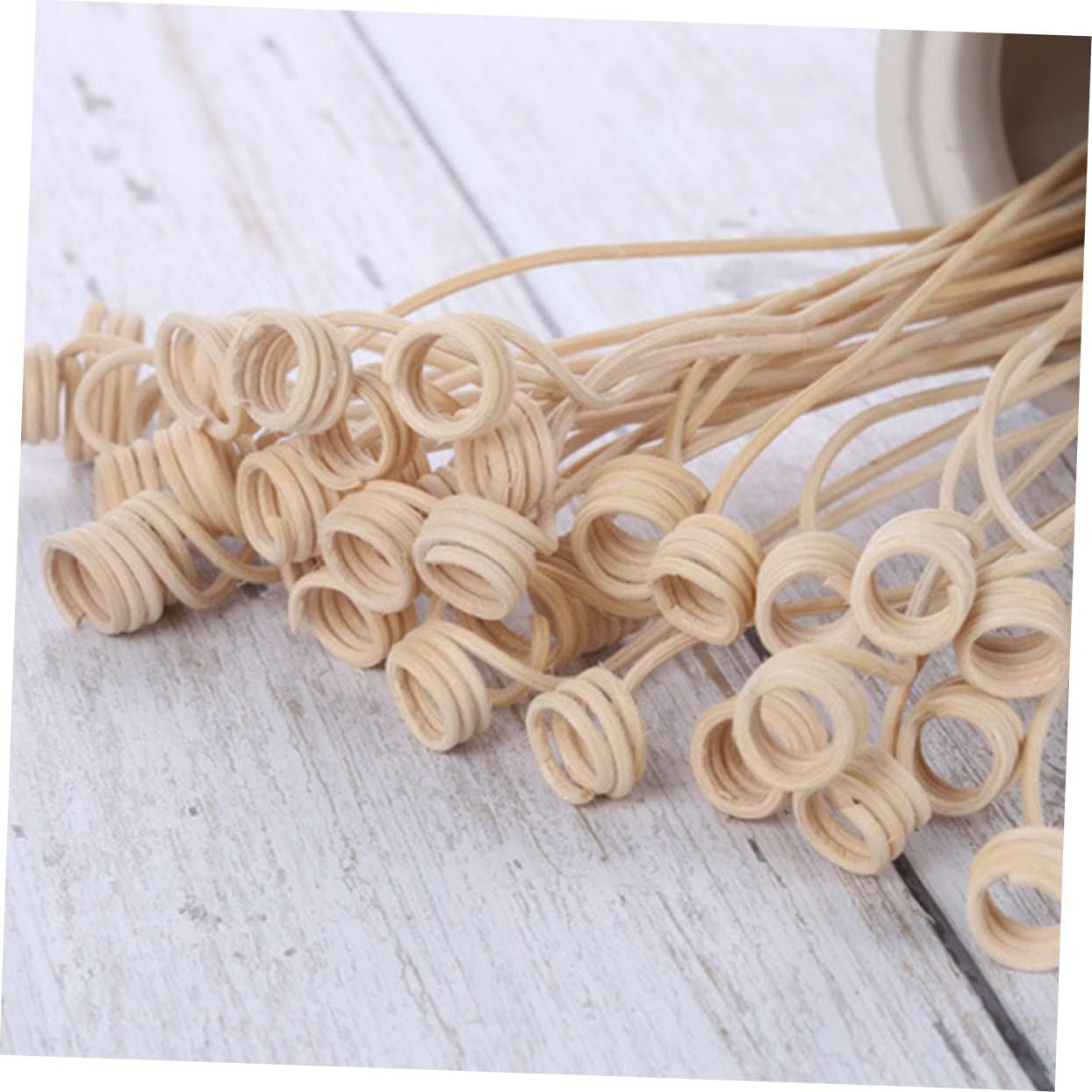 20pcs Spiral Rattan Diffuser Sticks for Home Aromatherapy