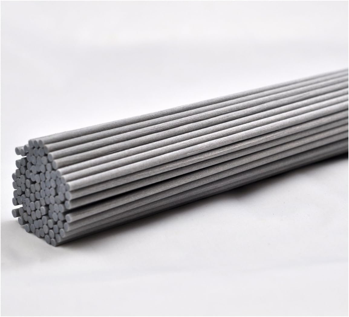 100 Piece Fiber Reed Diffuser Replacement Sticks 10 x 3mm Gray