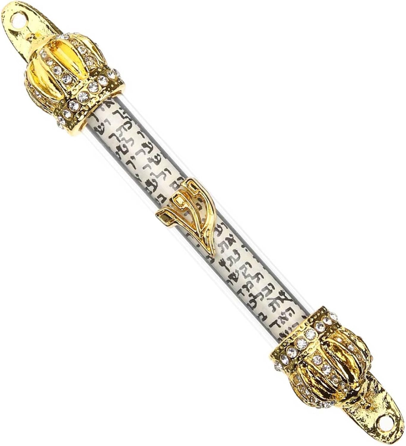 Jewish Mezuzah Metal Door Decorative Scroll