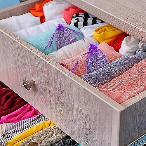 Pack of 24 Lavender Cedar Sachets for Home Use