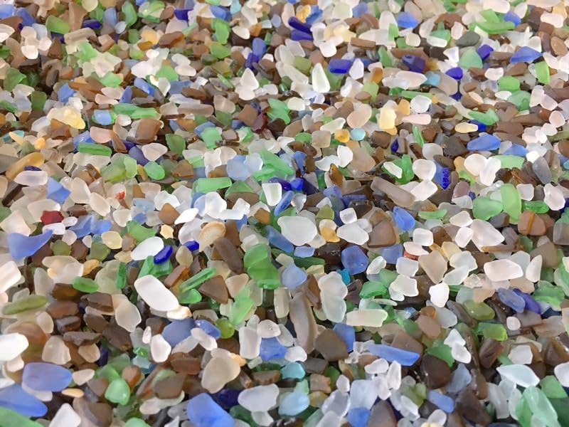 Colored Air Plants Sea Glass 1oz Set