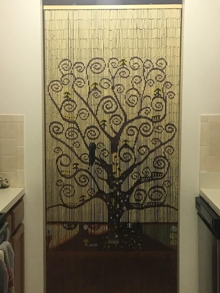 ABeadedCurtain Tree of Life Beaded Curtain with 4000 Beads