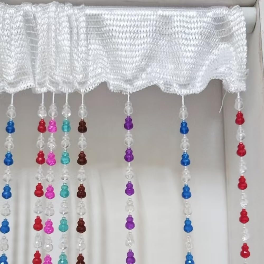 Ave Split Beaded Curtain Doorway Decor Screen