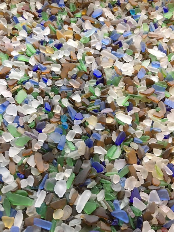 Colored Air Plants Sea Glass 1oz Set
