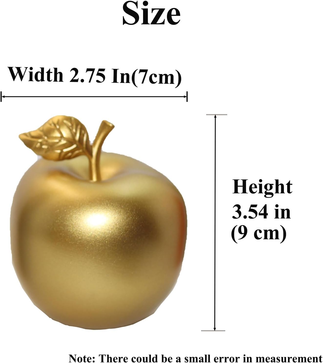 08 Lbs Pure Copper Golden Fruit Ornament