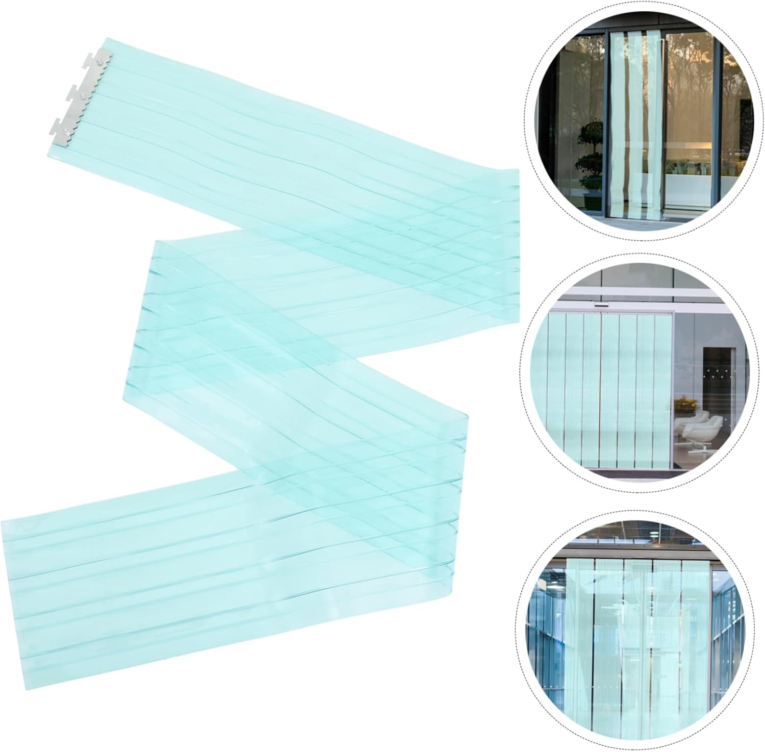 ULTECHNOVO PVC Door Curtains Panel Windproof Insulated Room Divider