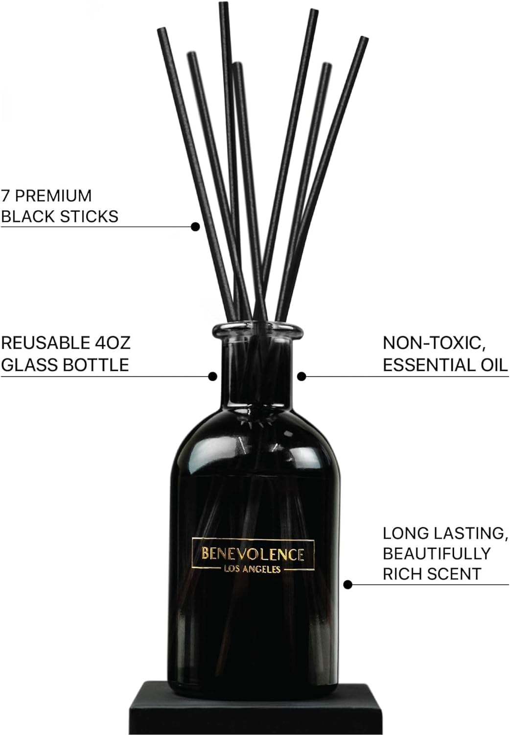 Benevolence LA Lavender Eucalyptus Reed Diffuser Set