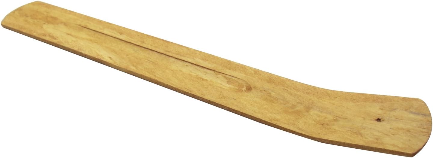 TRENDBOX 10pcs Plain Wood Incense Stick Holder Burner Ash Catcher