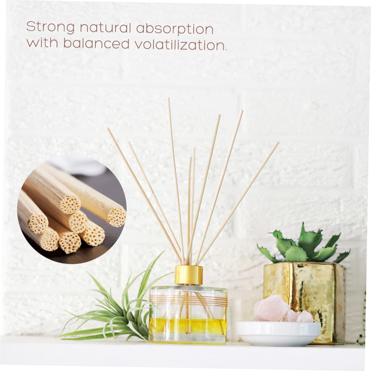 PRETYZOOM 30pcs Essential Oil Diffuser Sticks