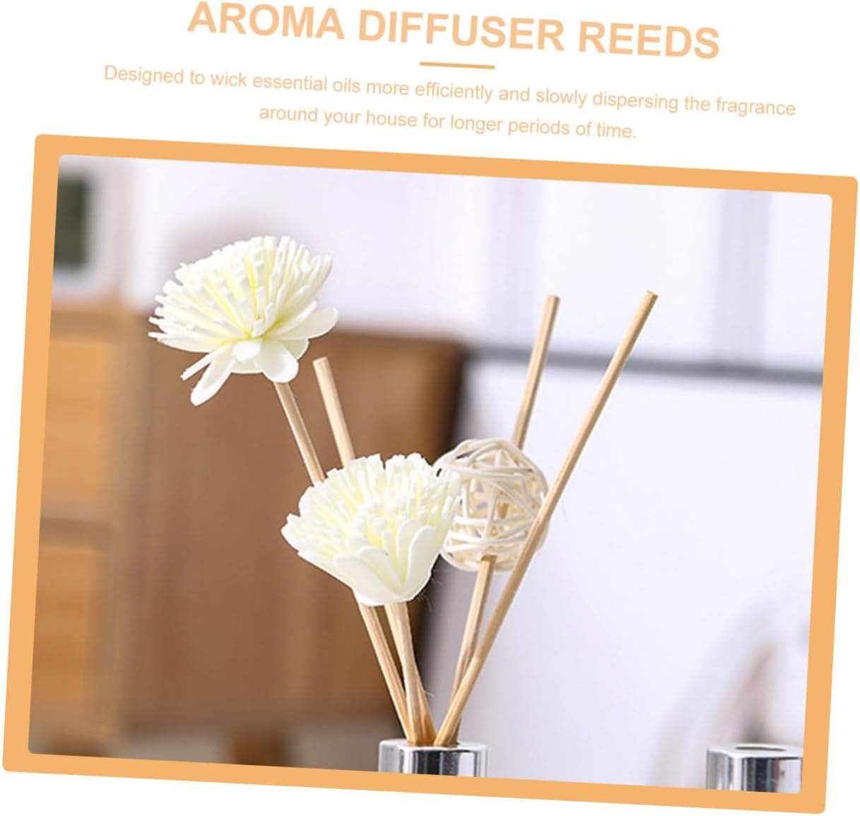 5 Set Chrysanthemum Aroma Diffuser Sticks for Essential Oil