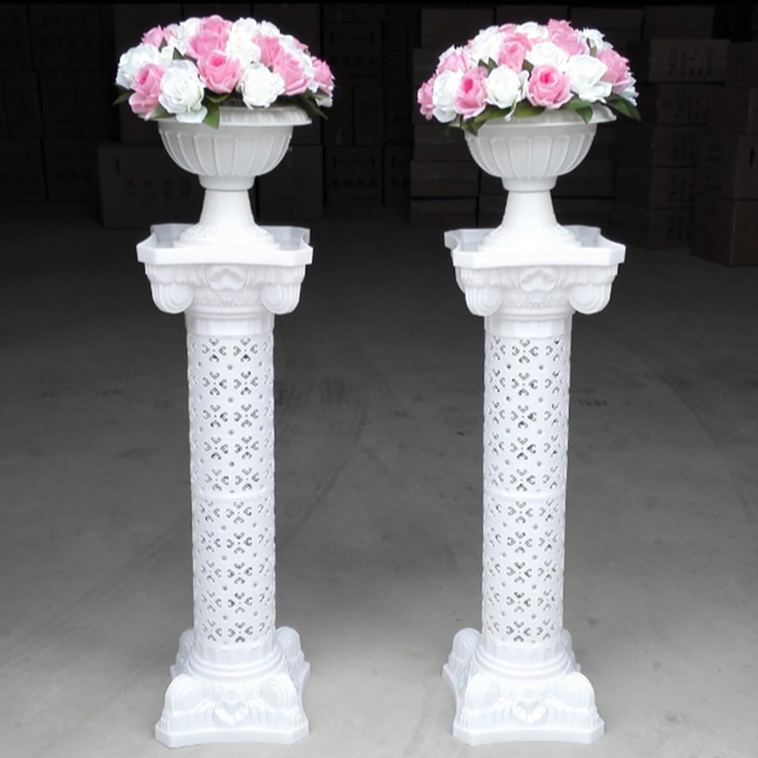 ERINGOGO Column Statue Tall Display Pedestal