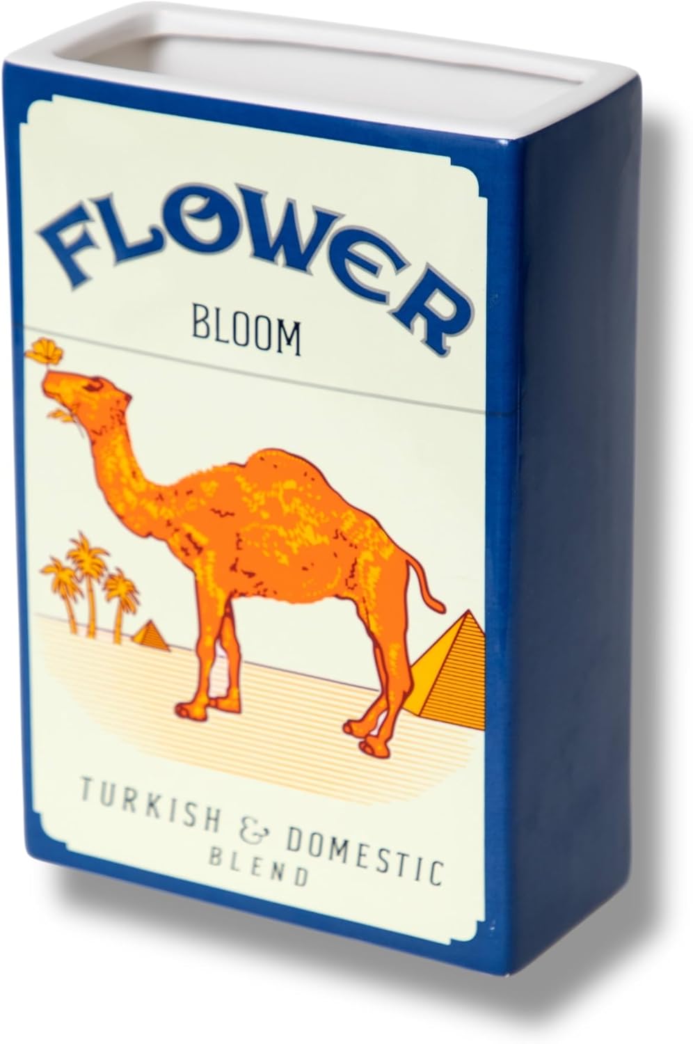 Vintage Inspired Flower Vase - Orange