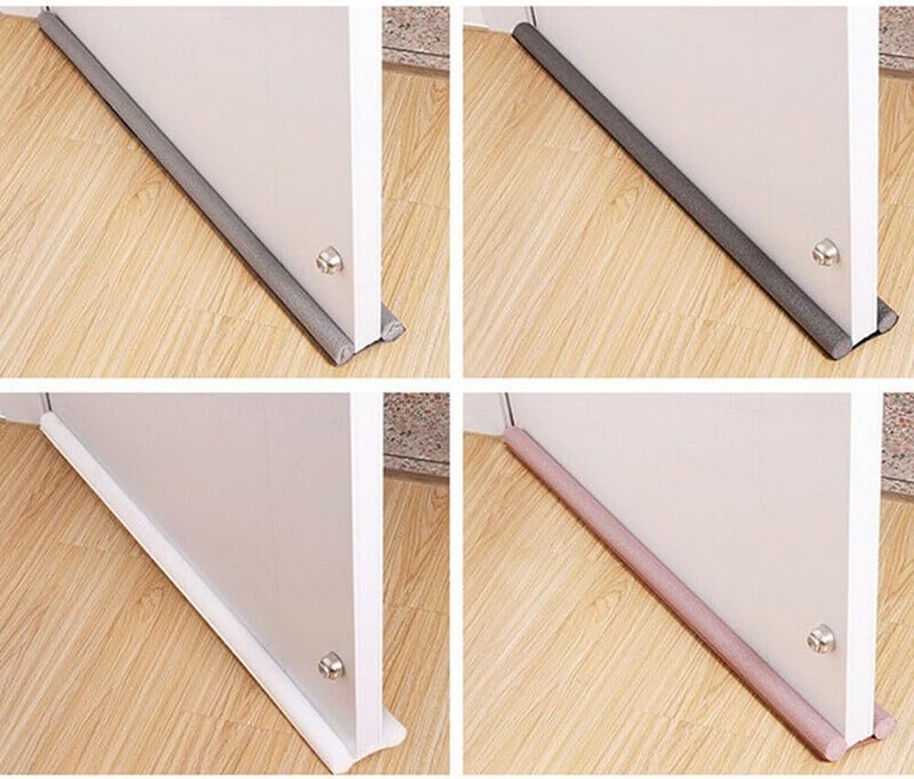 Ehlivhall Under Door Draft Stopper 93cm Black