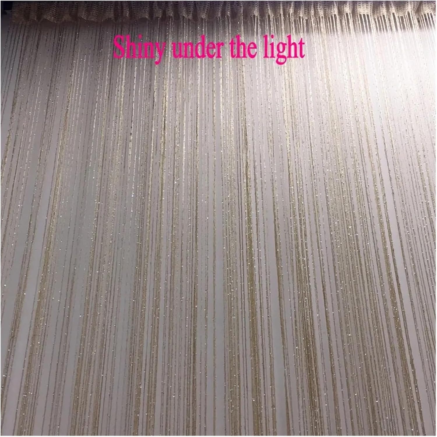 Shiny Tassel String Curtain for Living Room and Doorway