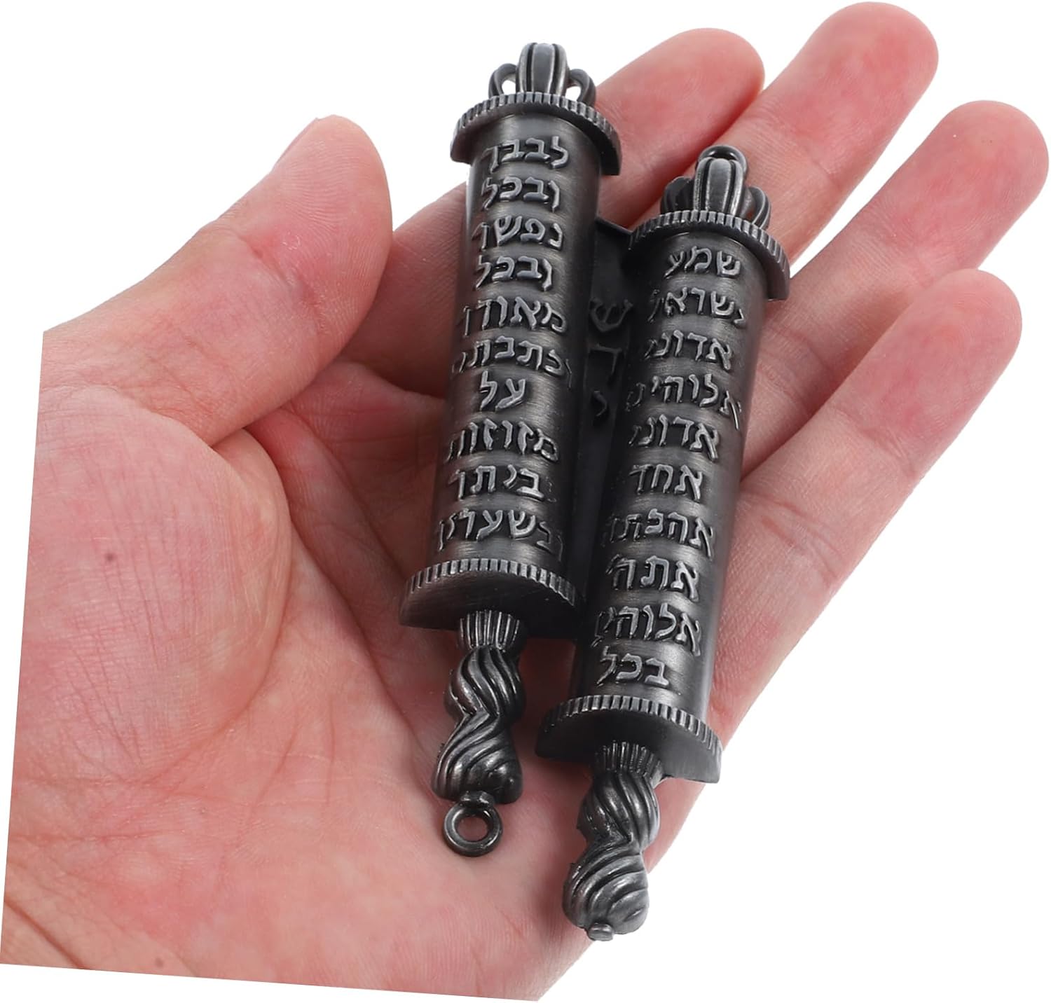 Retro Metal Mezuzah Door Decoration for Jewish Home