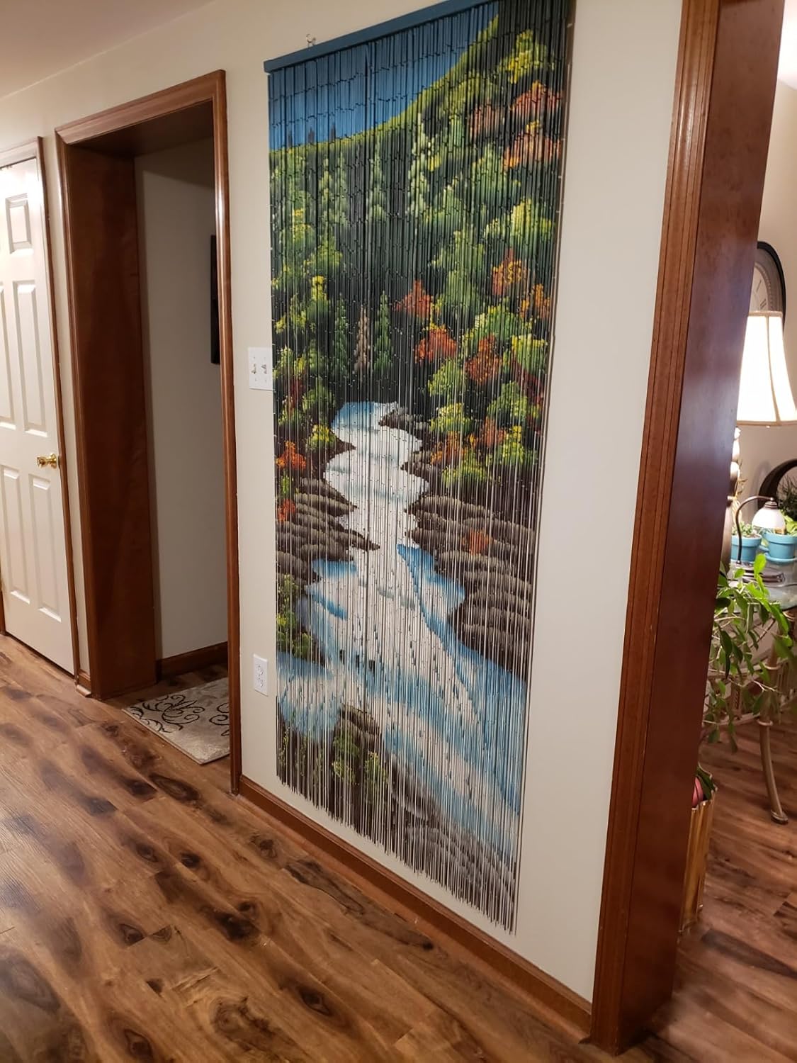 Beaded Curtain 125 String Handmade Bamboo Decor Panel