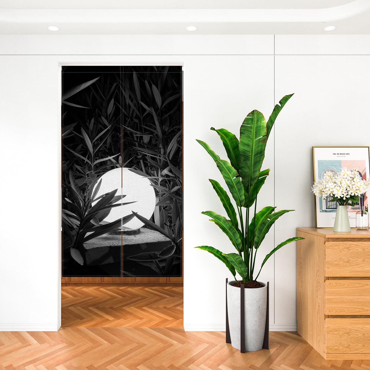 Leowefowa Doorway Curtain for Privacy Home Decor