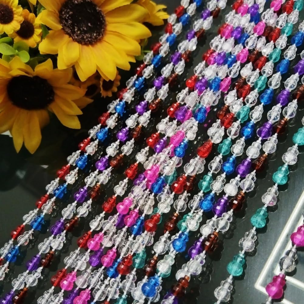 Ave Split Beaded Curtain Doorway Decor Screen