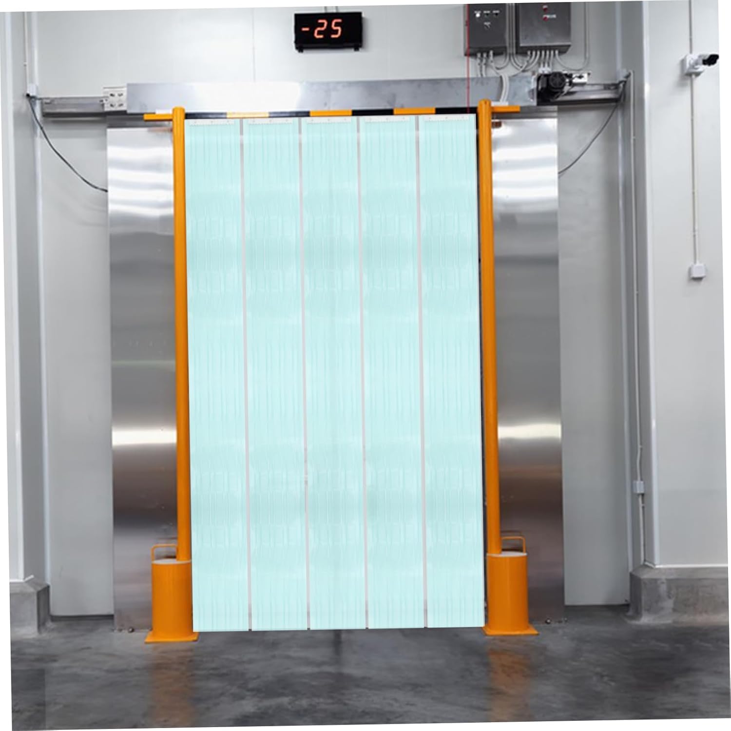 ULTECHNOVO PVC Door Curtains Panel Windproof Insulated Room Divider