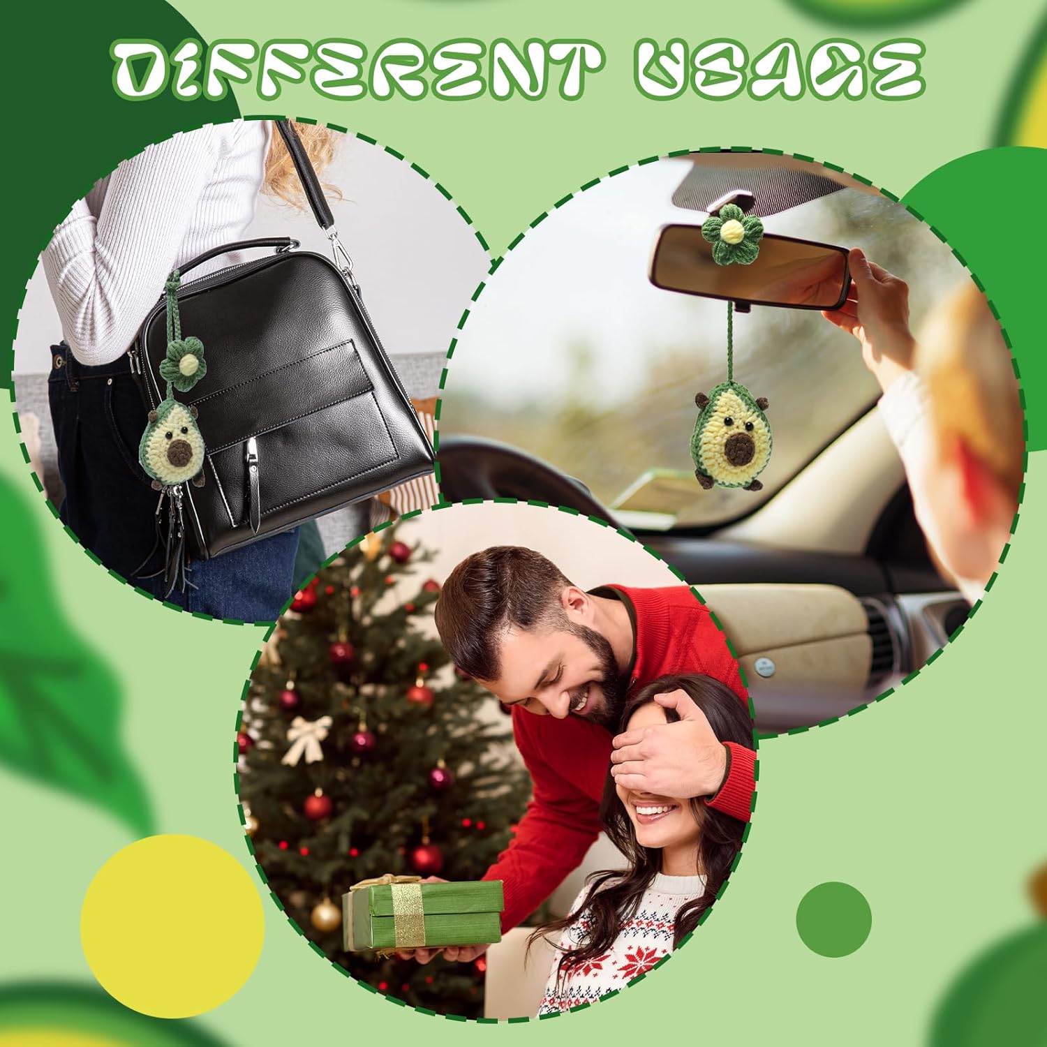 Gabrella Cute Car Rear View Mirror Hanging Accessories