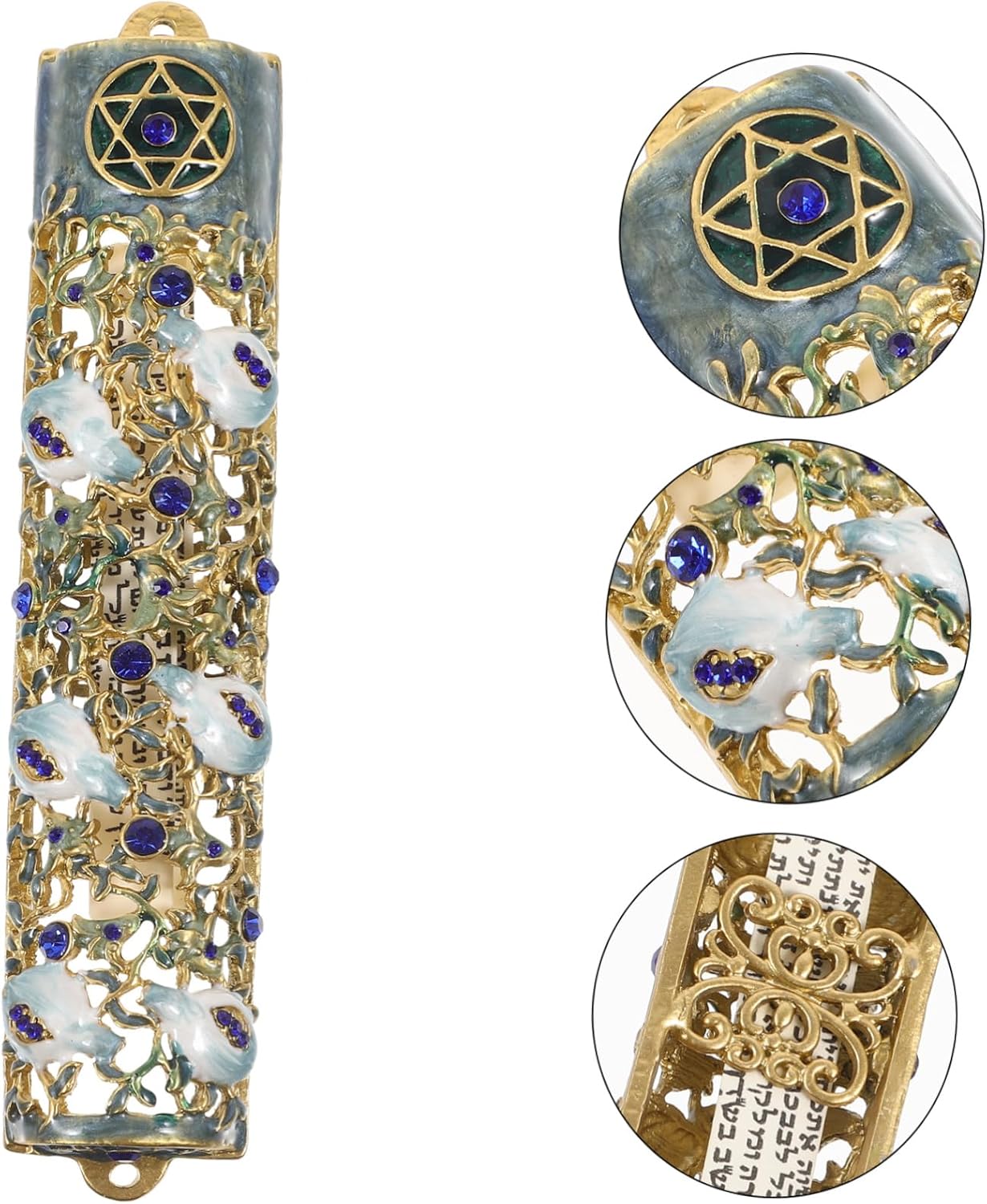 HOOTNEE Mezuzah with Scroll for Door