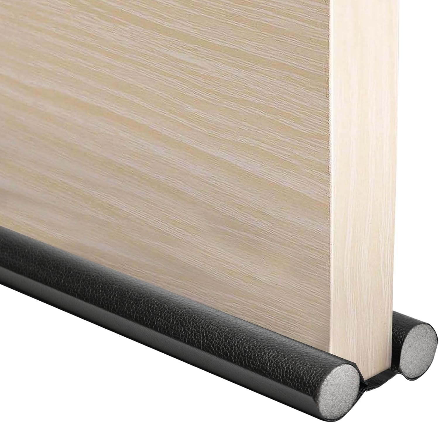 Door Wind Shield Silent Board with Insulated Sponges Black