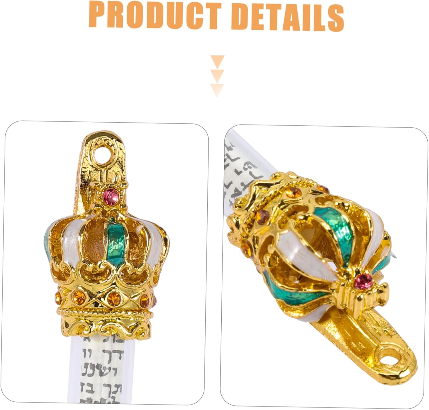 HOOTNEE Mezuzah Scroll Door Metal Judaica Decor